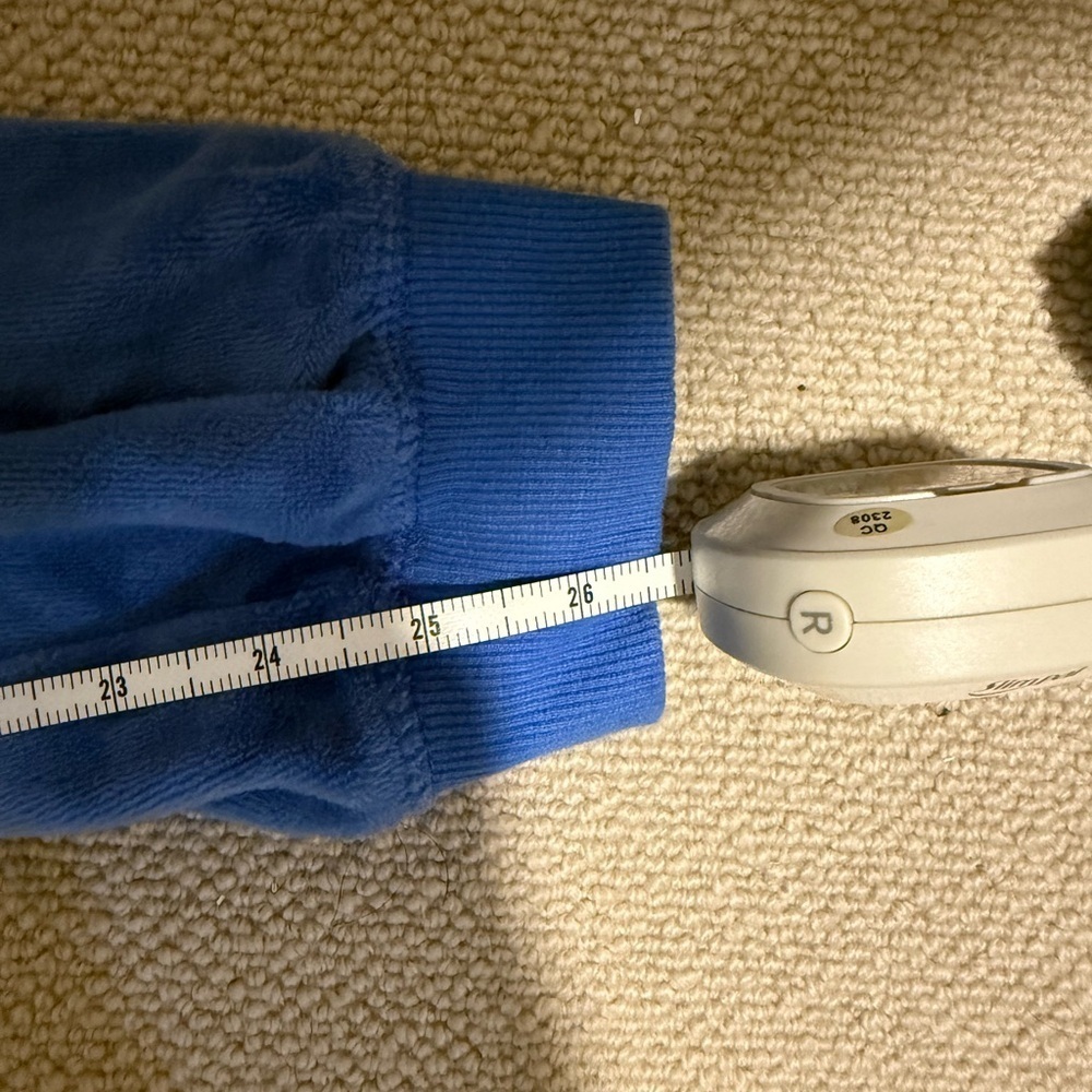 Juicy Couture x Forever 21 Blue Velour Joggers - Picture 7 of 7